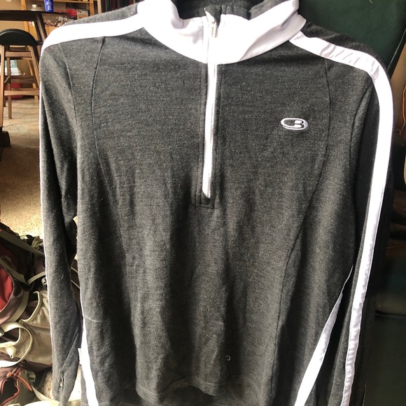 Icebreaker merino wool 3/4 zip pullover - Picture 2 of 6